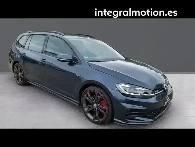 Usado VW Golf VII GTD 183 CV (134 kW) 2018 Azul Familiar