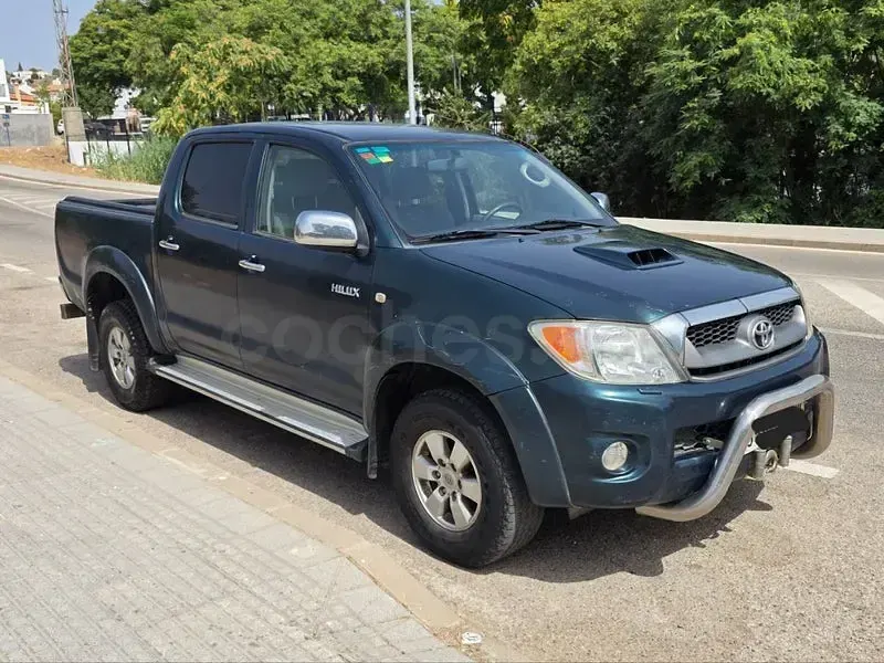Usado Toyota HiLux 171 CV (125 kW) 2010 Verde Pickup/Camioneta