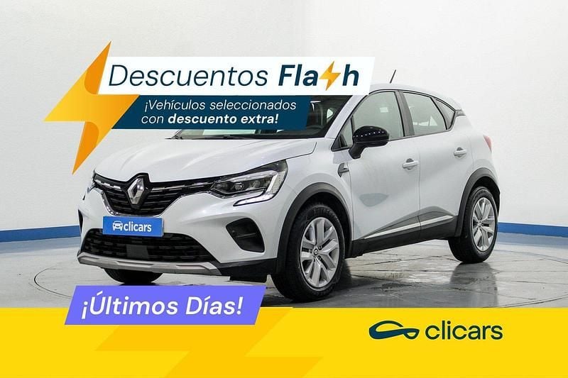Blanco Usado 2021 Renault Captur Intens SUV | 12.990 € (Precio justo) - Imagen 1/4