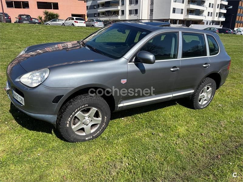 Usado Porsche Cayenne S 340 CV (250 kW) 2003 Gris / plata SUV