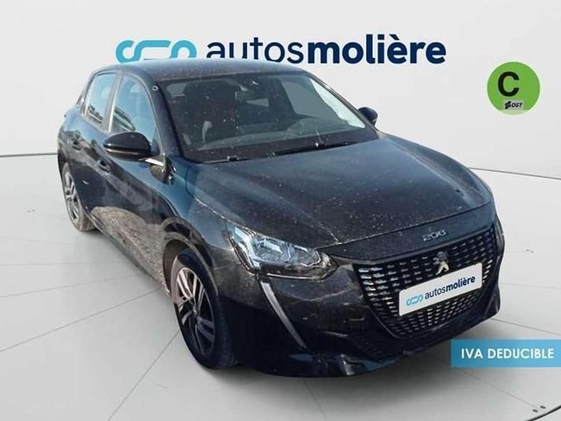 Usado Peugeot 208 Active 102 CV (75 kW) 2023 Negro Utilitario