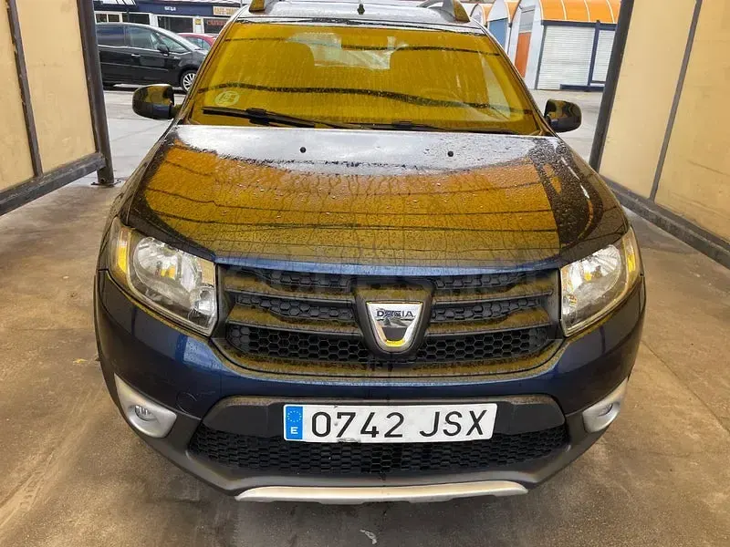 Usado Dacia Sandero Stepway 90 CV (66 kW) 2016 Azul Berlina