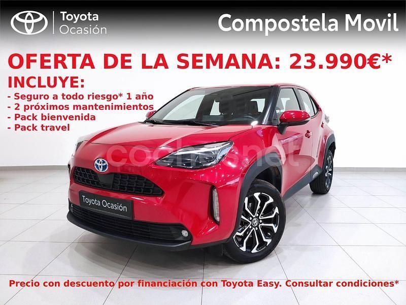 Rojo Usado 2024 Toyota Yaris Cross Active SUV | 25.500 € (Un poco caro) - Imagen 1/4