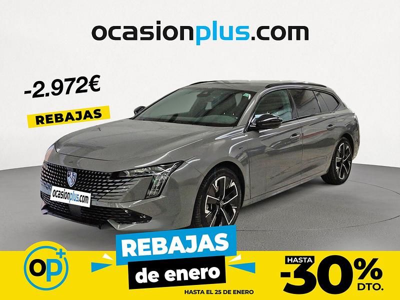 Gris Usado 2024 Peugeot 508 GT Familiar | 25.550 € (Un poco caro) - Imagen 1/4
