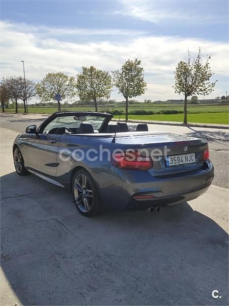 Usado BMW 220 Shadowline 190 CV (139 kW) 2015 Gris / plata Descapotable