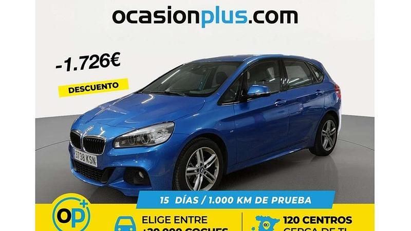 Usado BMW 218 Active Tourer 150 CV (110 kW) 2018 Azul Monovolumen