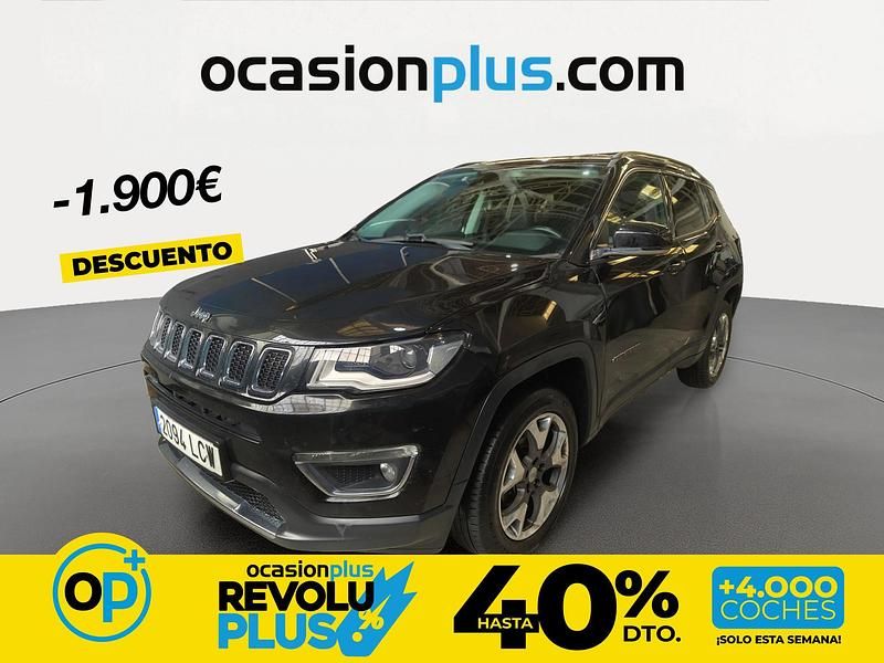 Usado Jeep Compass Limited 140 CV (102 kW) 2019 Negro SUV