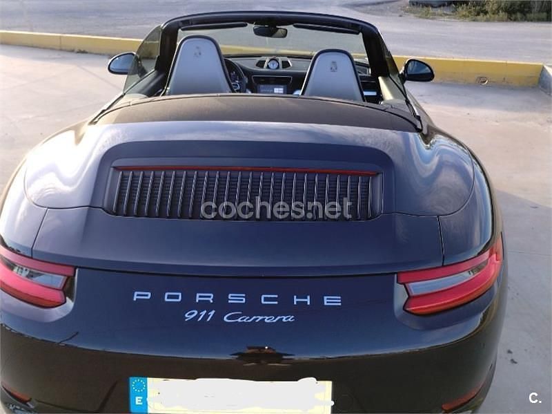 Usado Porsche 911 Carrera Cabriolet 370 CV (272 kW) 2017 Negro Descapotable