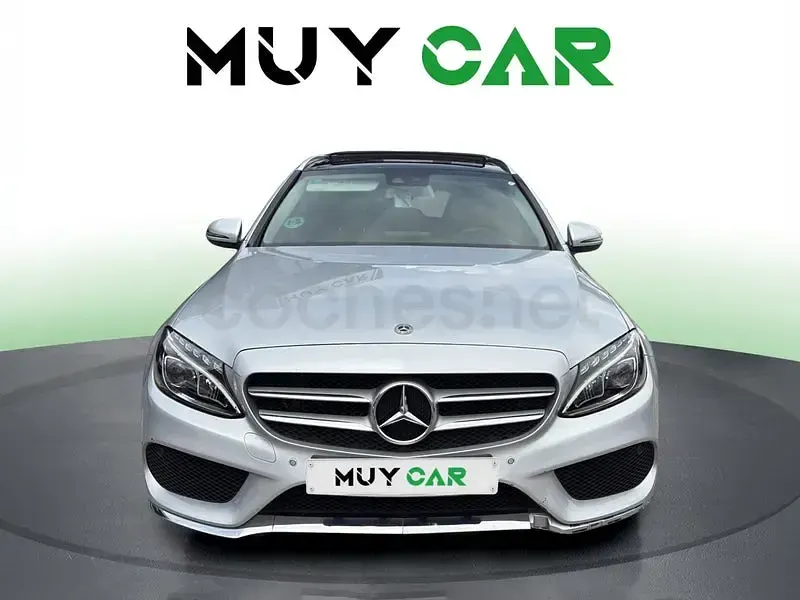 Usado Mercedes C220 170 CV (125 kW) 2018 Gris / plata Familiar