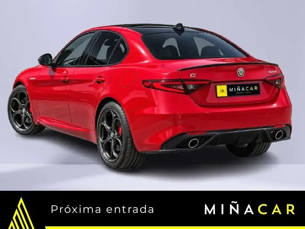 Usado Alfa Romeo Giulia Veloce 280 CV (205 kW) 2017 Rojo Berlina