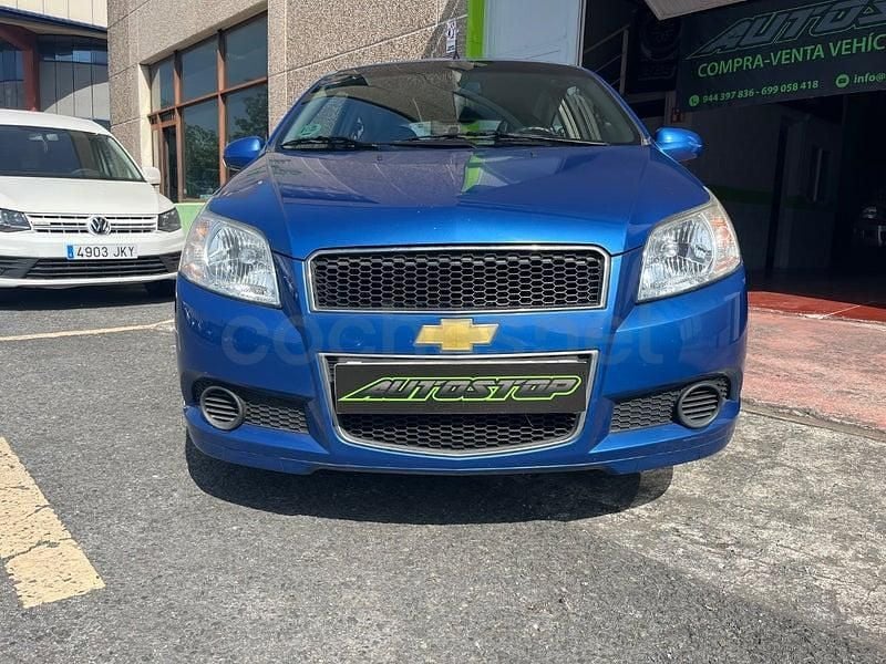 Usado Chevrolet Aveo LS 84 CV (61 kW) 2010 Azul Berlina