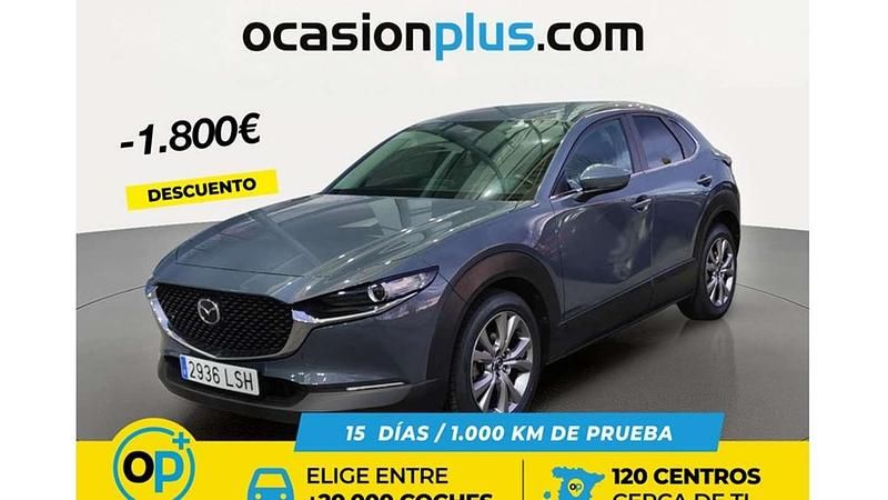 Usado Mazda CX-30 122 CV (89 kW) 2021 Gris SUV
