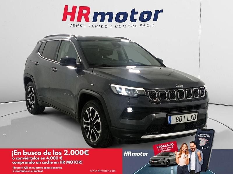 Gris Usado 2022 Jeep Compass Limited SUV | 20.510 € (Precio justo) - Imagen 1/4