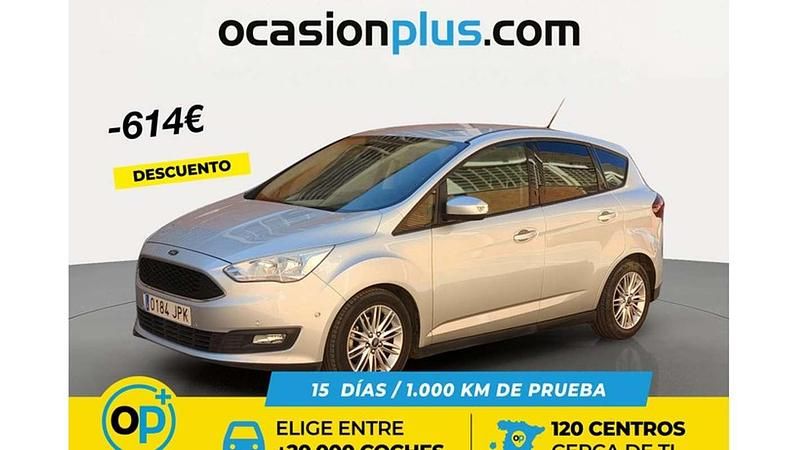 Usado Ford C-MAX Trend+ 125 CV (91 kW) 2016 Plateado Monovolumen