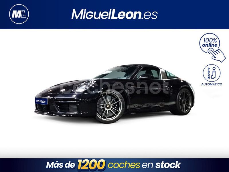 Negro Usado 2023 Porsche 911 Targa 4 Descapotable | 349.985 € - Imagen 1/3