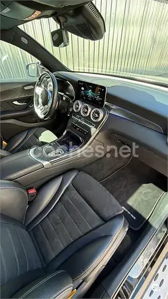 Usado Mercedes GLC300de 306 CV (225 kW) 2021 Negro Coupe