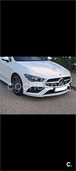 Usado Mercedes CLA220 177 CV (130 kW) 2019 Blanco Coupe