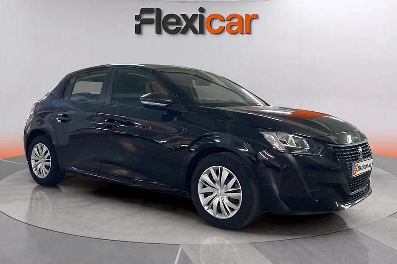 Negro Usado 2020 Peugeot 208 Utilitario | 8990 € (Super precio) - Imagen 1/4