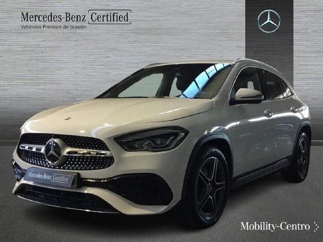 Blanco polar pintura unicolor Usado 2022 Mercedes GLA200 AMG line SUV | 37.900 € (Precio justo) - Imagen 1/4