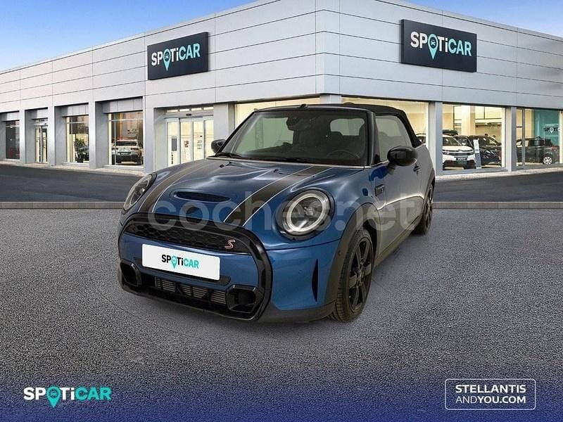 Azul Usado 2024 Mini Cooper S Cabriolet Descapotable | 33.990 € (Precio justo) - Imagen 1/4