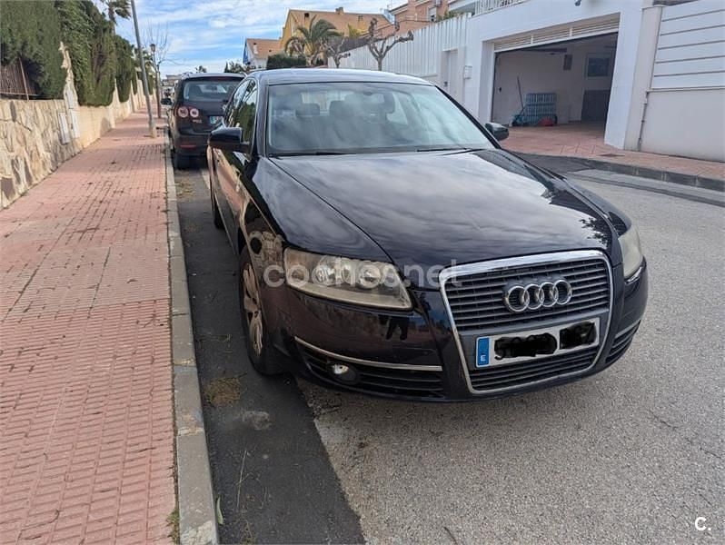 Usado Audi A6 180 CV (132 kW) 2005 Negro Berlina