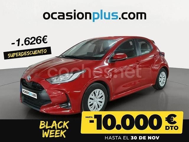 Rojo Usado 2022 Toyota Yaris Hybrid Business Edition Berlina | 17.890 € (Precio justo) - Imagen 1/4