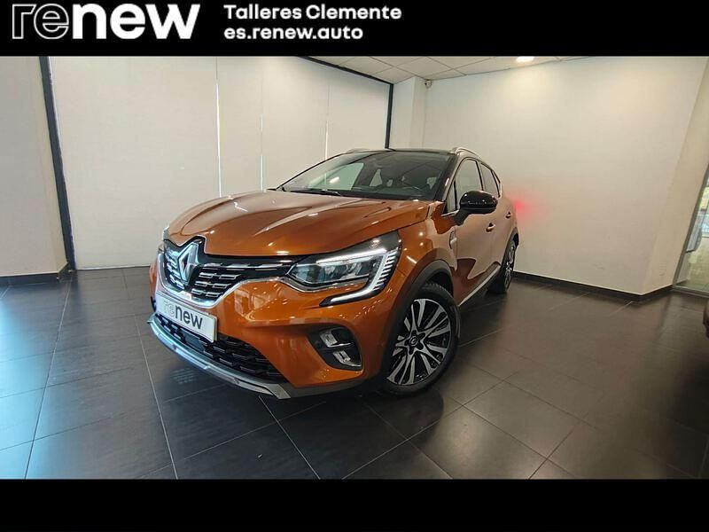 Naranja Usado 2021 Renault Captur Initiale Paris SUV | 19.950 € (Un poco caro) - Imagen 1/4