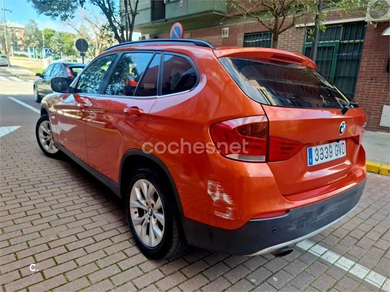 Usado BMW X1 204 CV (150 kW) 2010 Naranja SUV