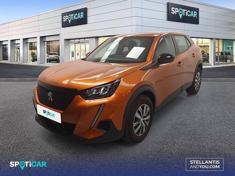 Naranja Usado 2023 Peugeot 2008 Active SUV | 15.400 € (Buen precio) - Imagen 1/3