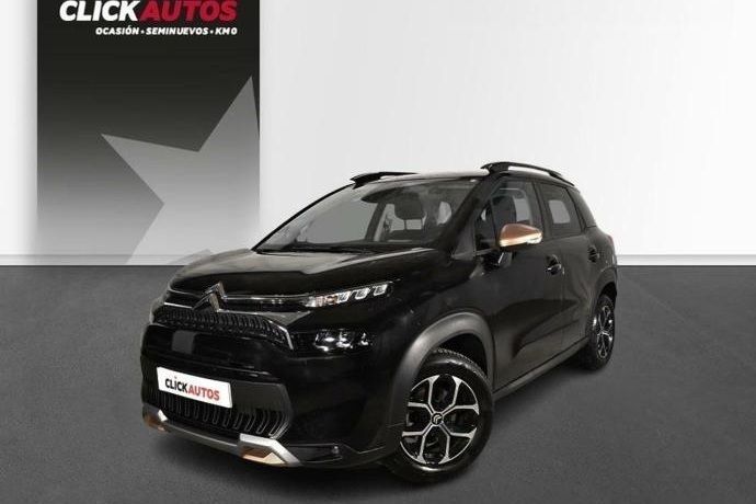 Gris Usado 2023 Citroën C3 Aircross PureTech SUV | 12.950 € (Precio justo) - Imagen 1/4
