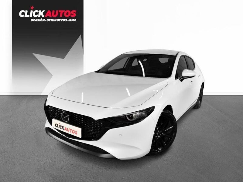 Gris Usado 2022 Mazda 3 Berlina | 21.300 € (Buen precio) - Imagen 1/4