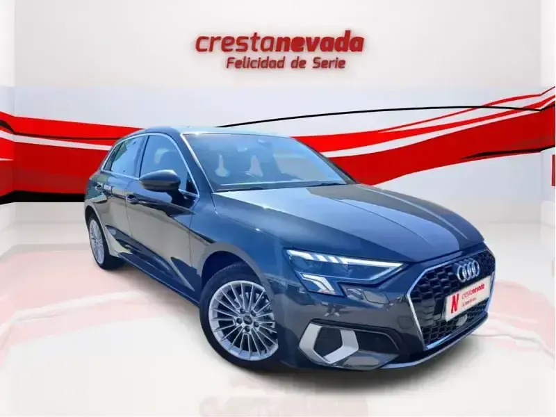 Usado Audi A3 Sportback e-tron Advanced Plus 110 CV (80 kW) 2023 Gris / plata Utilitario