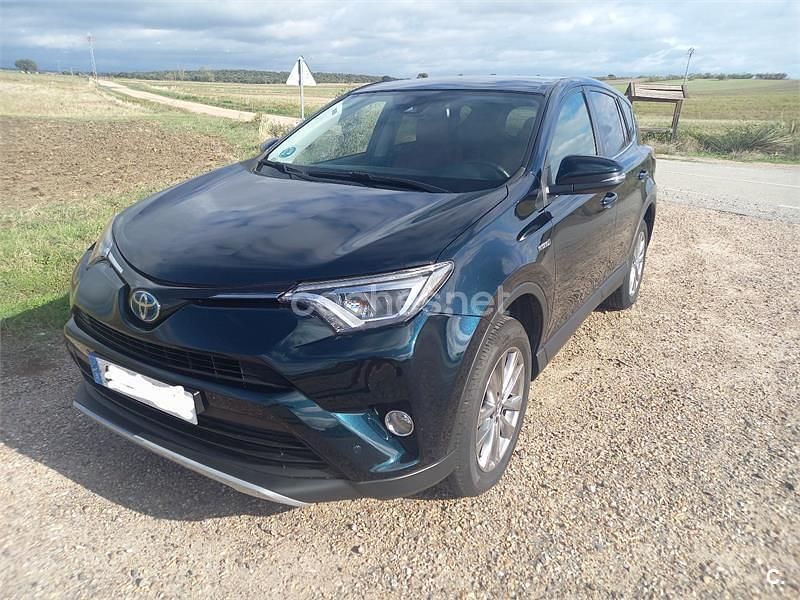 Usado Toyota RAV4 Hybrid Advance 197 CV (144 kW) 2017 Azul SUV