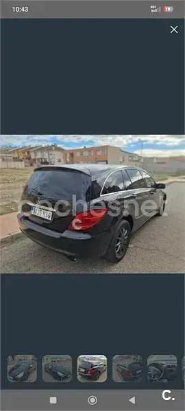 Usado Mercedes R320 224 CV (164 kW) 2007 Negro Monovolumen
