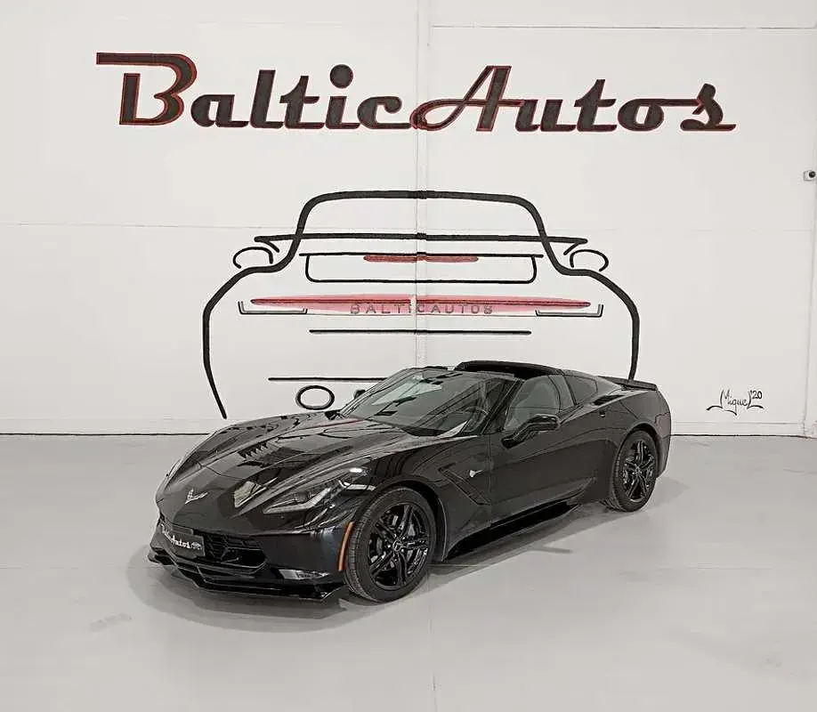 Usado Corvette C7 465 CV (342 kW) 2017 Negro Descapotable
