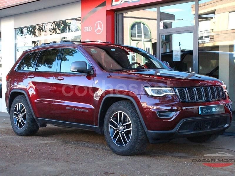 Granate Usado 2018 Jeep Grand Cherokee Trailhawk SUV | 27.950 € (Precio justo) - Imagen 1/4
