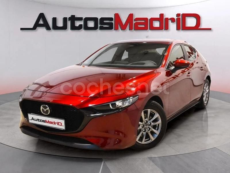 Usado Mazda 3 Exclusive-Line 122 CV (89 kW) 2024 Rojo Berlina