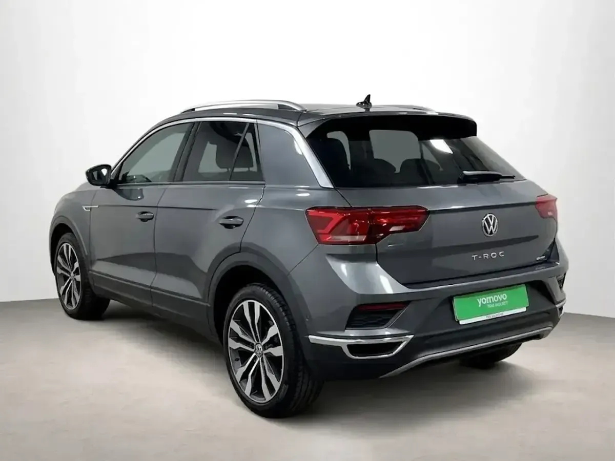 Usado VW T-Roc R-line 150 CV (110 kW) 2022 Gris SUV
