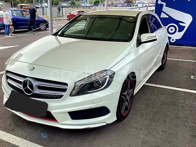 Blanco Usado 2015 Mercedes A200 AMG line Berlina | 9800 € (Buen precio) - Imagen 1/4
