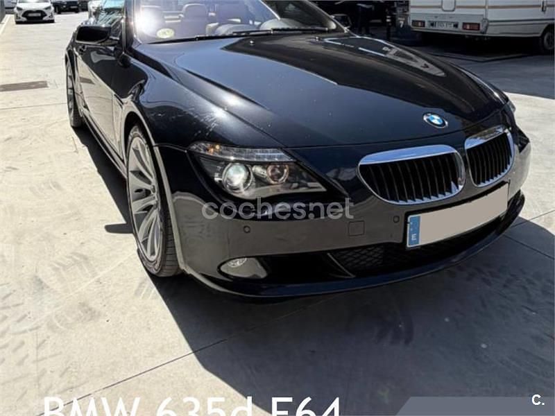 Usado BMW 635 Cabriolet Comfort Edition 286 CV (210 kW) 2008 Negro Descapotable