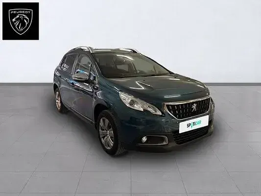 Usado Peugeot 2008 Style 100 CV (73 kW) 2017 Azul SUV