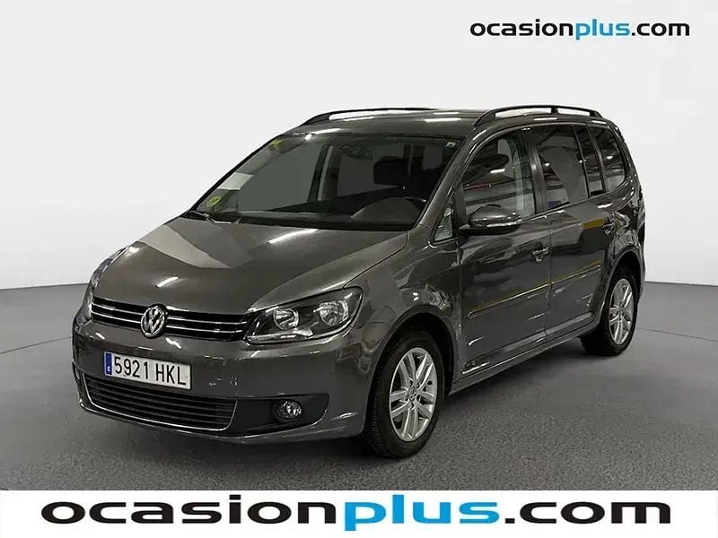 Gris Usado 2012 VW Touran Advance Monovolumen | 11.350 € (Precio justo) - Imagen 1/4
