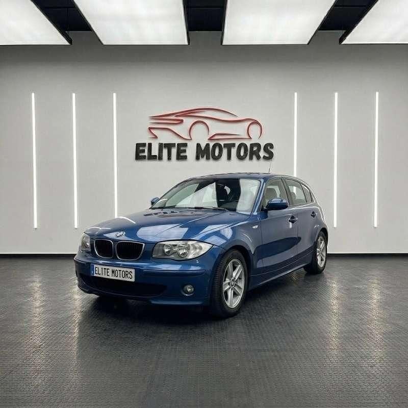 Usado BMW 118 122 CV (89 kW) 2005 Azul Utilitario
