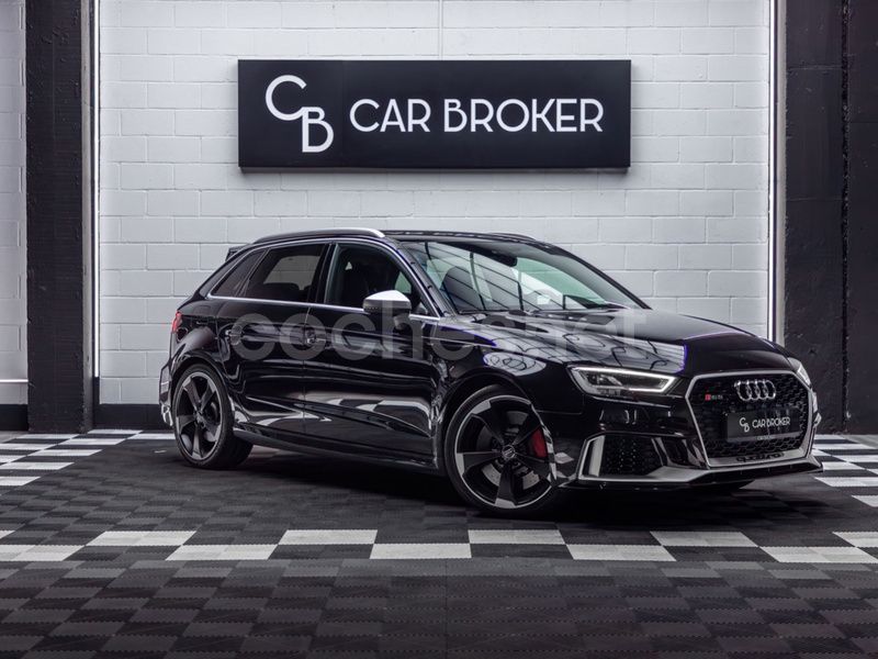 Negro Usado 2018 Audi RS3 Utilitario | 42.900 € (Precio justo) - Imagen 1/4
