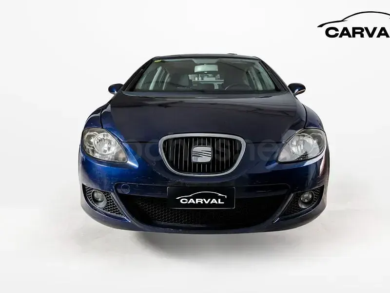 Usado Seat Leon Ecomotive 105 CV (77 kW) 2008 Azul Utilitario
