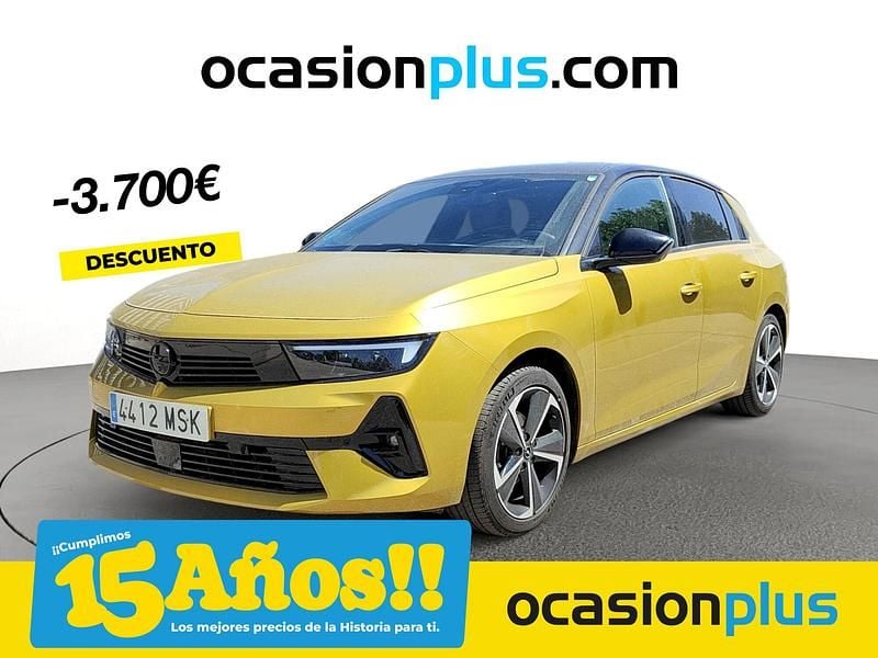 Amarillo Usado 2024 Opel Astra Berlina | 19.390 € (Precio justo) - Imagen 1/4