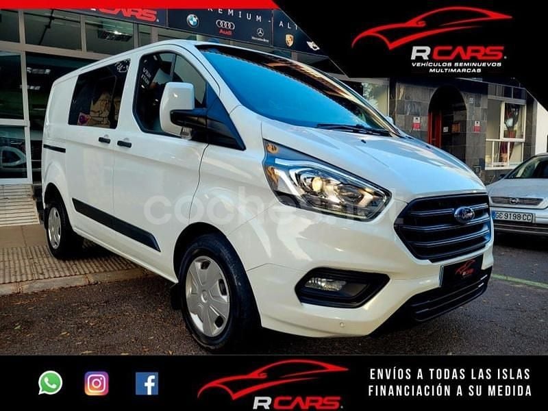 Blanco Usado 2021 Ford Transit Custom Nugget Familiar | 28.990 € (Buen precio) - Imagen 1/4