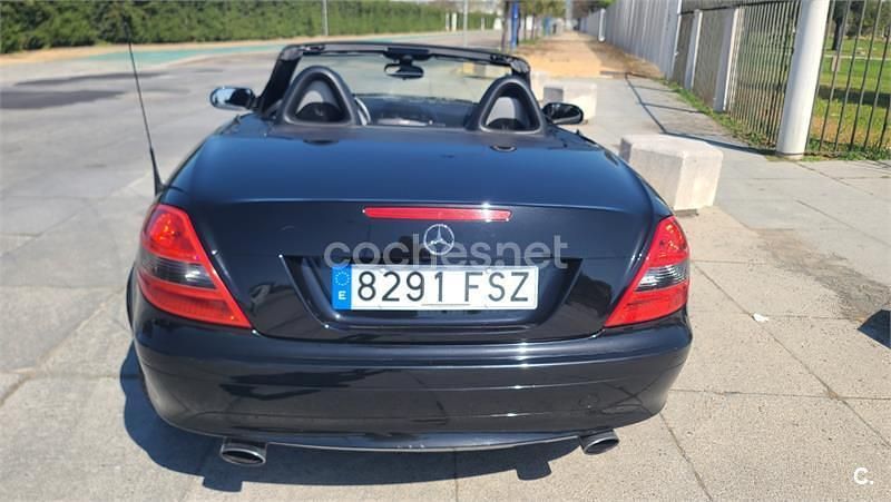 Usado Mercedes SLK200 AMG Edition 1 163 CV (119 kW) 2007 Negro Descapotable