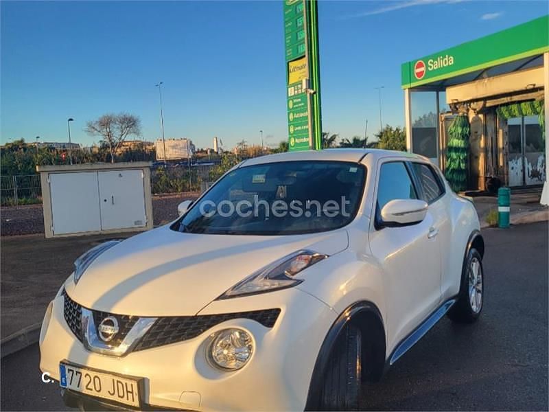 Usado Nissan Juke Acenta 110 CV (80 kW) 2015 Blanco SUV