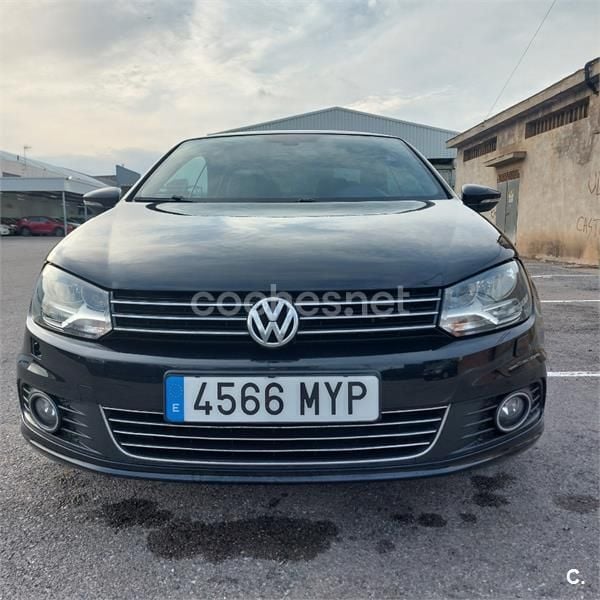 Negro Usado 2012 VW Eos Descapotable | 7900 € (Precio justo) - Imagen 1/4